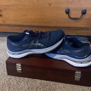 ASICS Men's Dark Blue Athletic Shoes